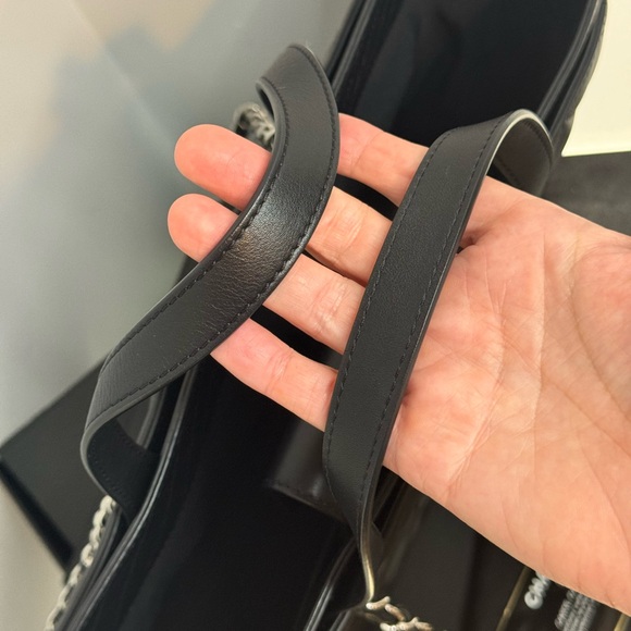 CHANEL Black Lambskin Cambon Shoulder/Tote - Picture 10 of 16